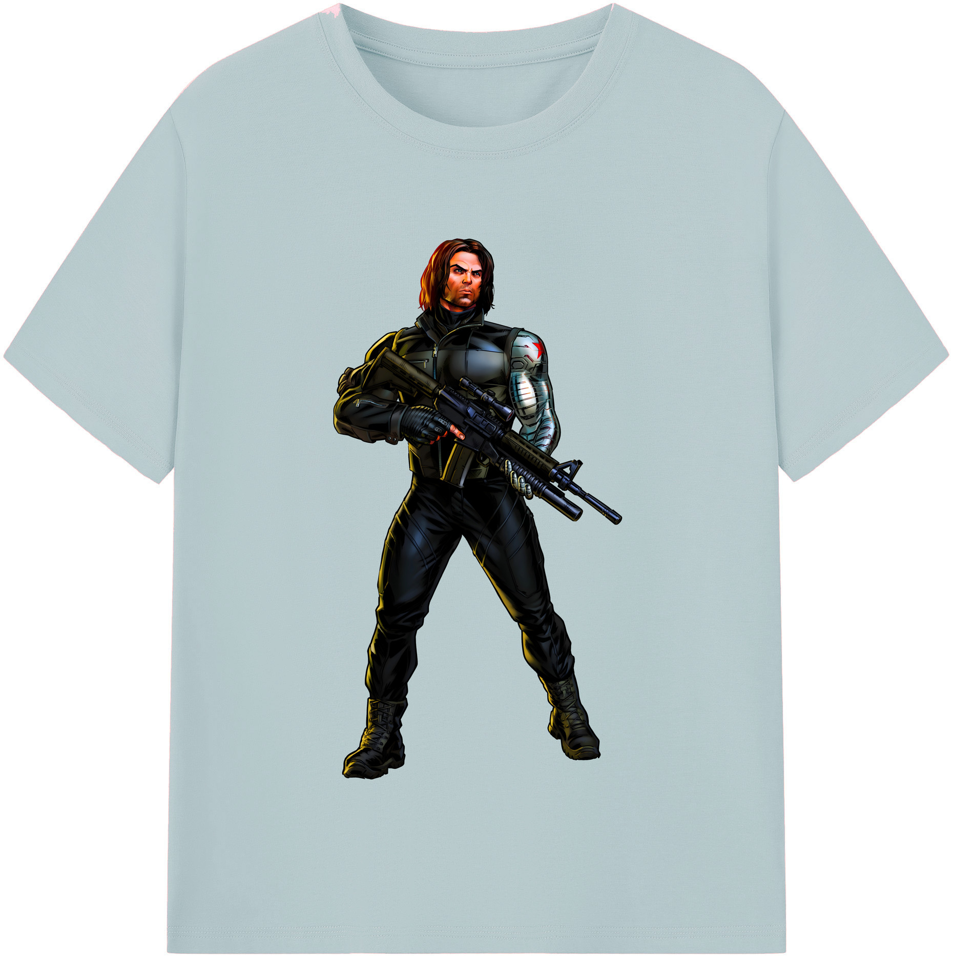 （画像用） アベンジャーズ The Avengers 綿100％半袖Tシャツ（フロントプリント）